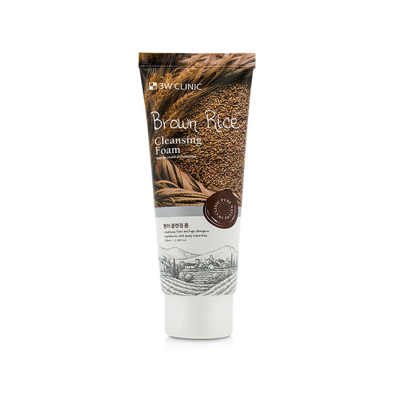 A gentle yet effective brightening facial foam cleanser designed to leave your skin fresh and radiant. Its hypoallergenic, non-drying formula produces a rich, creamy lather that effortlessly removes makeup residue, dirt, excess oil, and dead skin cells. Infused with brown rice