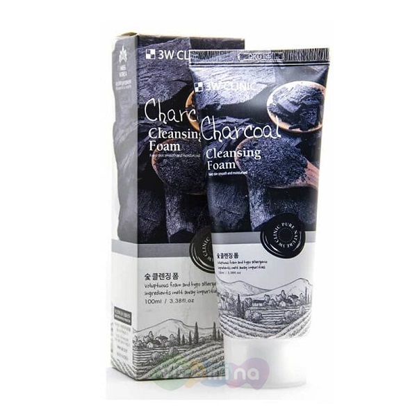 Charcoal Cleansing Foam Creates a rich lather to dissolve makeup residue & remove impurities & dead cells. It will leaves skin clean, purified&shine-free.